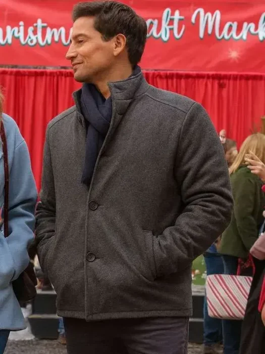 Single on the 25th Daniel Lissing Grey Jacket