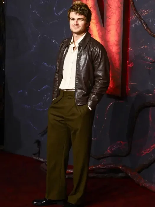 Steve Harrington Stranger Things Premiere Brown Jacket