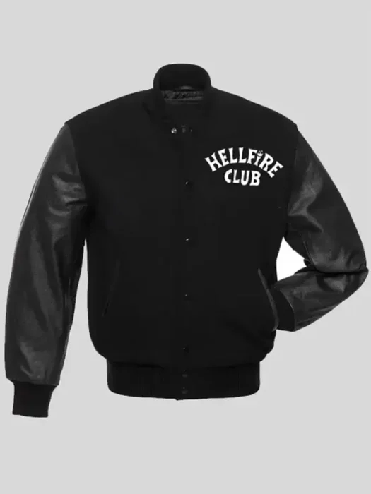 Stranger Things Hellfire Club Varsity Jacket