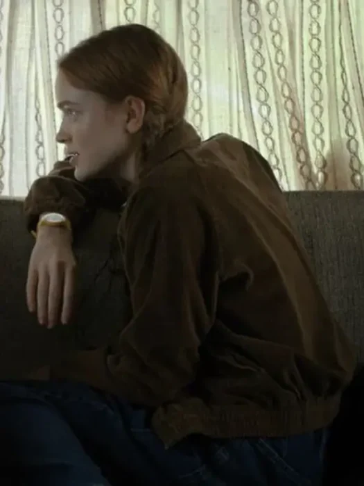 Stranger Things Max Mayfield Brown Jacket