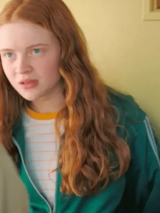 Stranger Things Max Mayfield Green Tracksuit Jacket