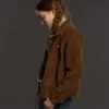 Stranger Things Max Mayfield Jacket Brown