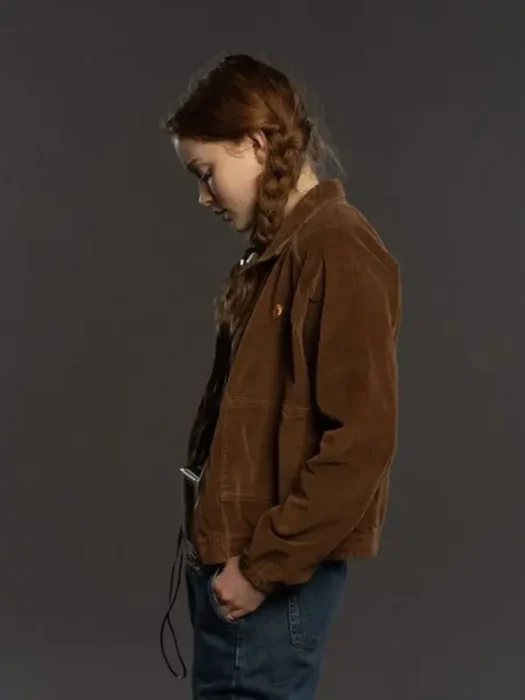 Stranger Things Max Mayfield Jacket Brown