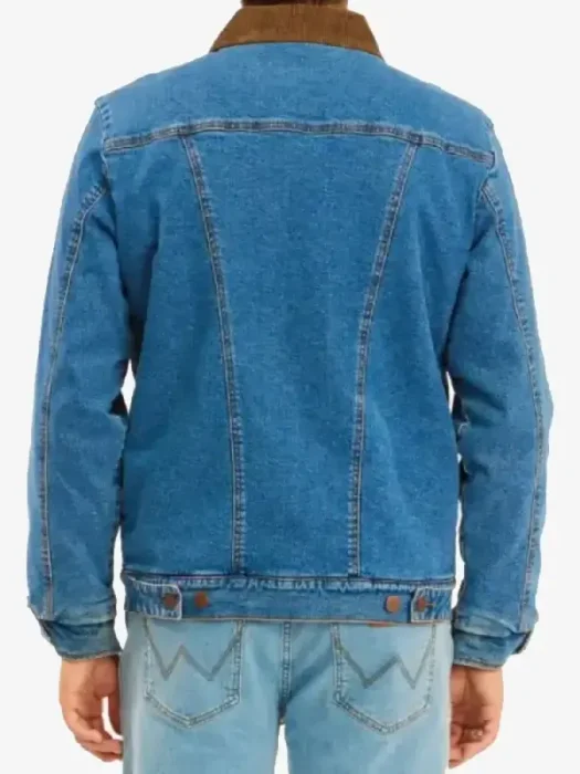 Stranger Things S5 Jonathan Byers Denim Jacket Back