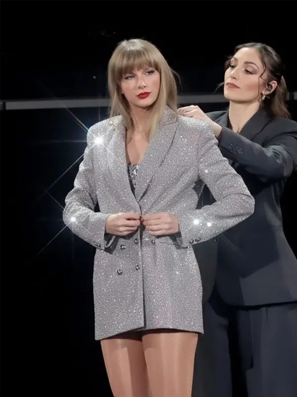 Taylor Swift Silver Blazer