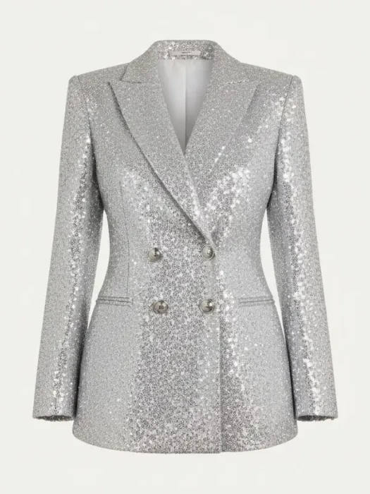 Taylor Swift The Man Silver Blazer
