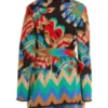 The Burbs S01 Keke Palmer Multicolor Chevron Cardigan Back