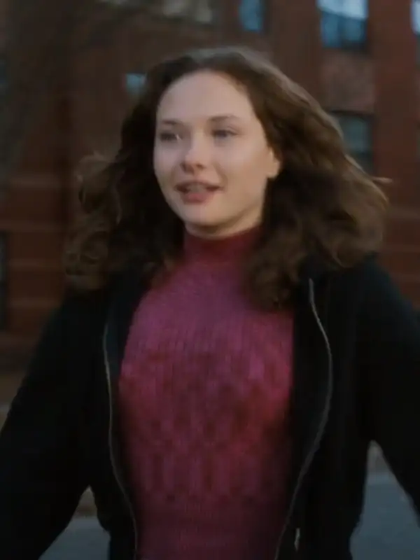 The Family Plan Nina Morgan Black Hooded Jacket