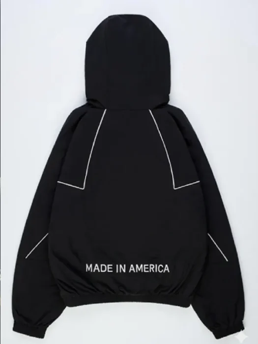 Timothee Chalamet Marty Supreme Black Hoodie Jacket Back