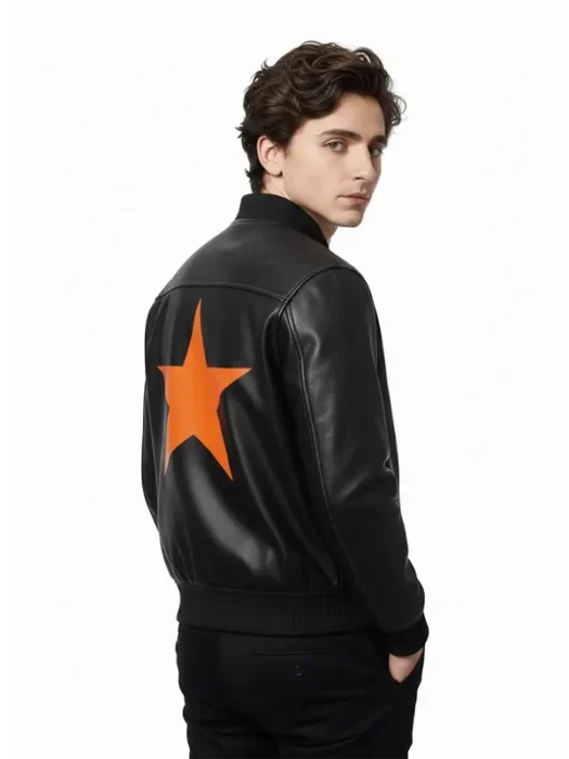 Timothee Marty Supreme Black Bomber Jacket Back