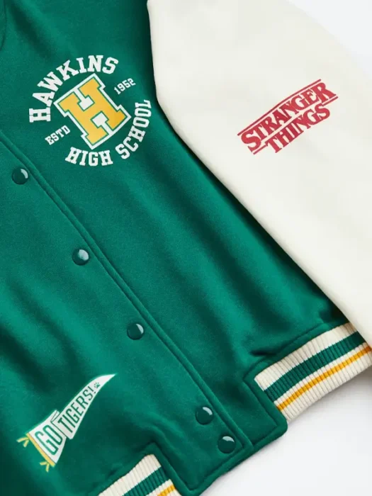 Women’s Hawkins Tiger Baseball Varsity Jacket