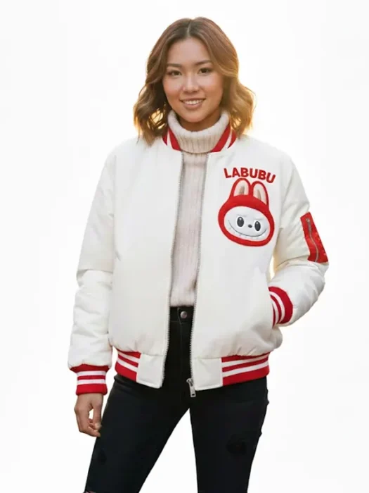 Womens Labubu Bomber Jacket