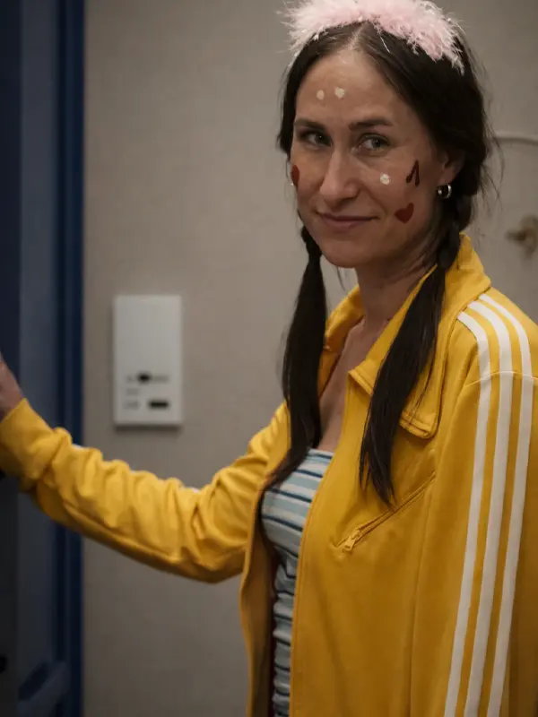 A Copenhagen Love Story Mia Yellow Track Jacket