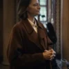 A Private Life Jodie Foster Brown Wool Coat