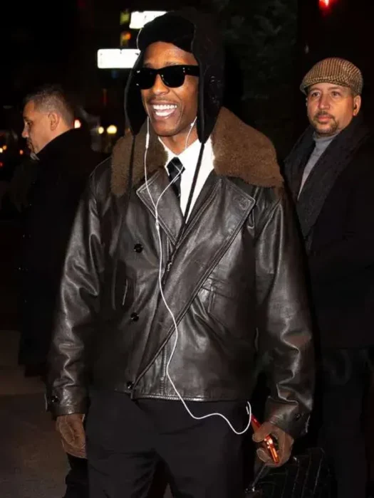 ASAP Rocky NYC 2026 Leather Jacket