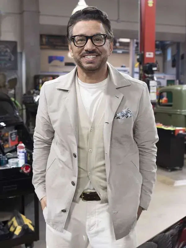 Al Madrigal Shifting Gears Cotton Grey Jacket