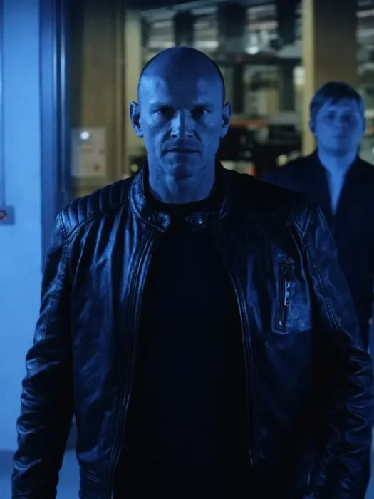 Andrew Steal 2026 Black Leather Jacket