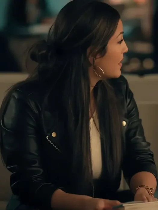 Annie Gonzalez Relationship Goals Black Leather Jacket