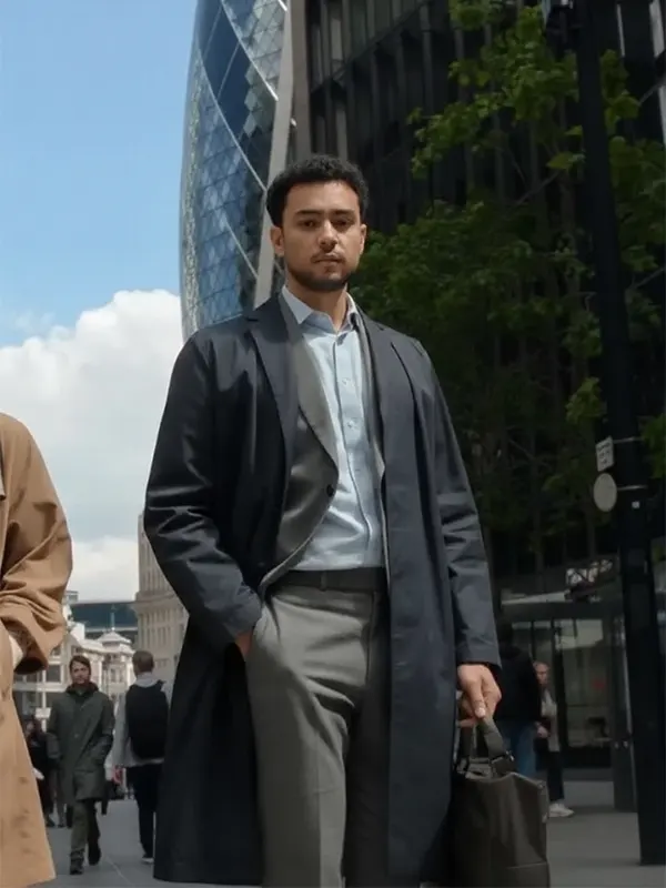 Archie Madekwe Steal Trench Coat