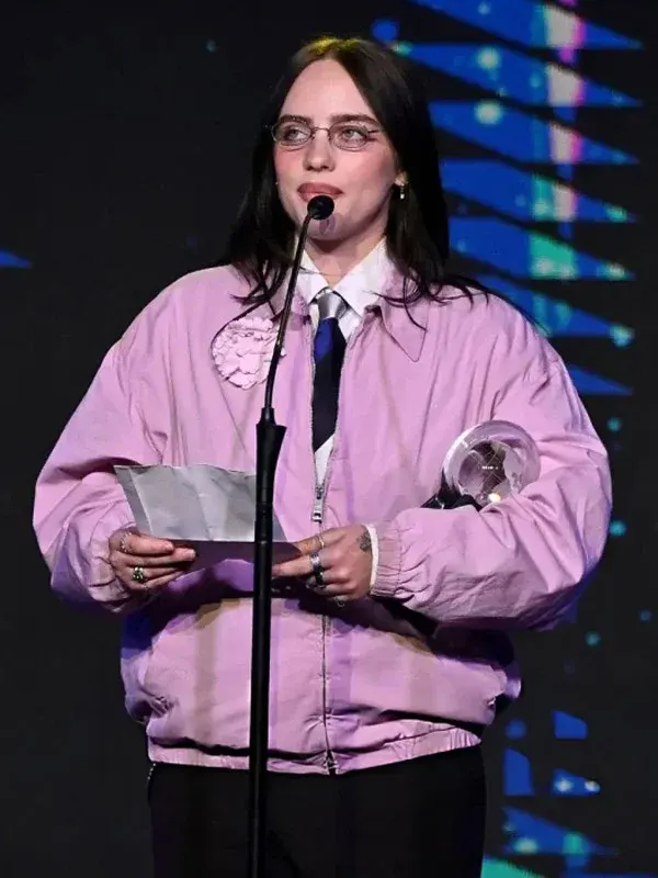 Beloved Community Awards Billie Eilish Pink Jacket