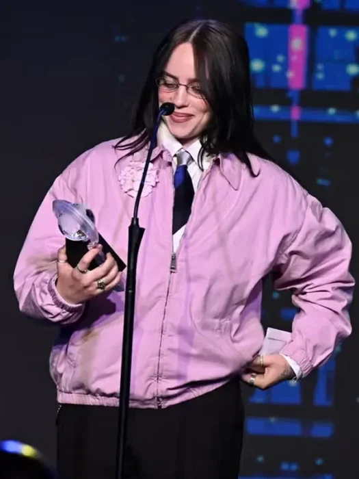 Billie Eilish Pink Jacket
