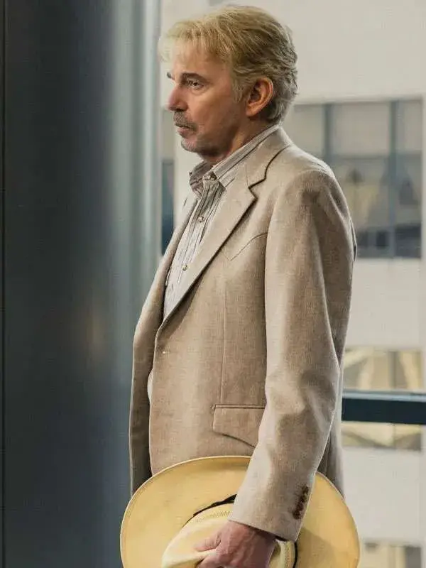 Billy Bob Thornton Landman Beige Blazer
