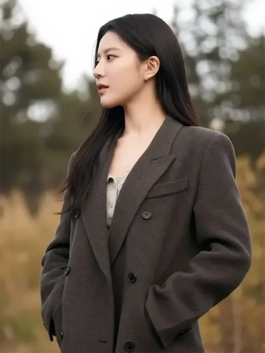 Can This Love Be Translated Cha Mu Hee Brown Wool Coat