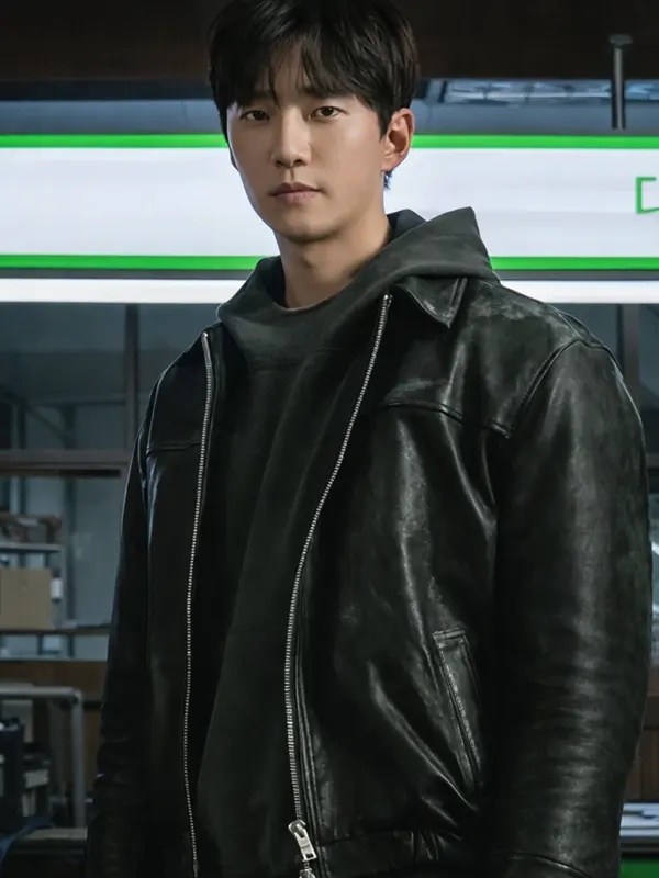 Cashero Kang Sang Woong Leather Jacket