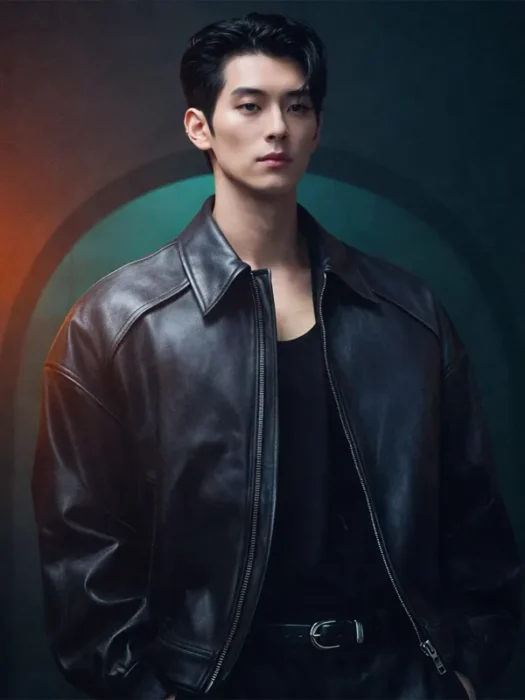 Cashero Lee Chae-Min Leather Jacket