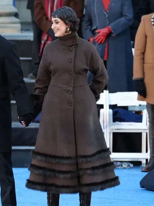 Ceremonial Inauguration Rama Duwaji Long Coat