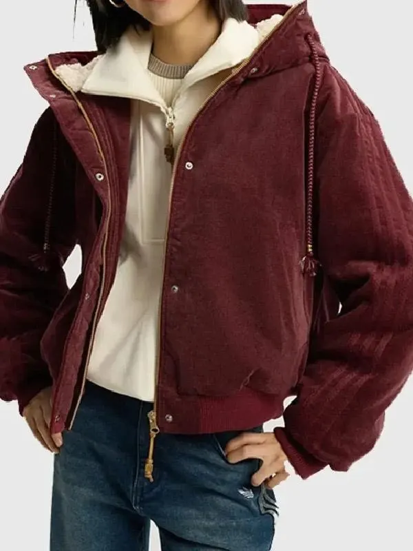 Chinese New Year 2026 Maroon Padded Jacket