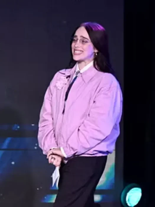 Community Awards Beloved Billie Eilish Pink Jacket