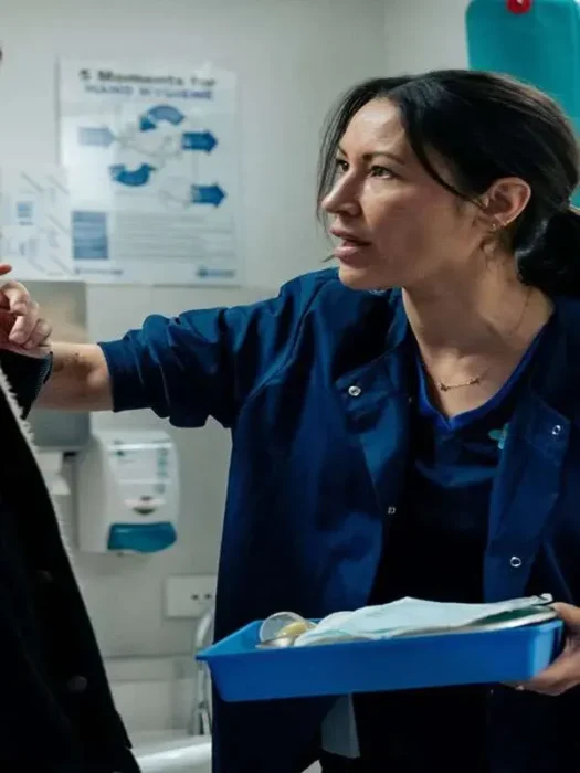 Dear Life Eleanor Matsuura Jacket Blue