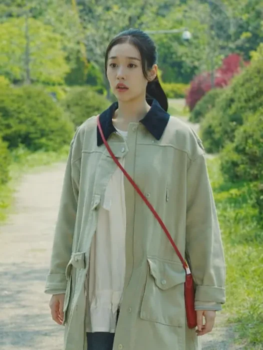 Dynamite Kiss Ahn Eun-Jin Go Da-rim Beige Jacket