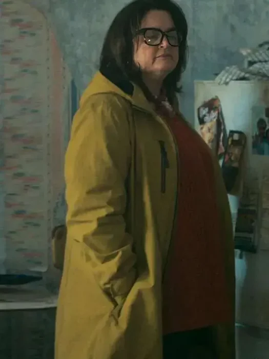 Elena Ravenscroft Run Away Yellow Hooded Coat