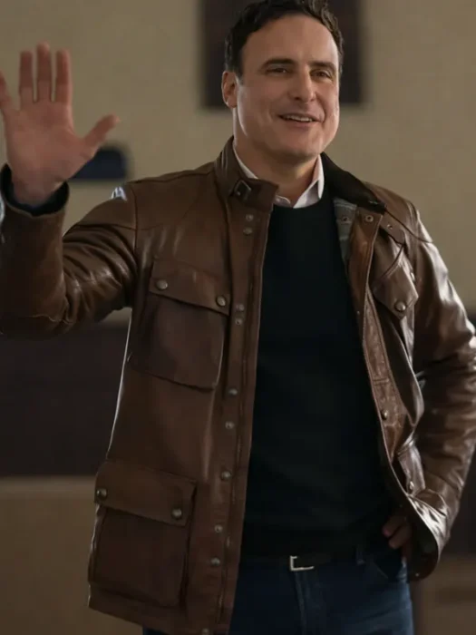 Elsbeth Dominic Fumusa Jack Wilson Brown Jacket