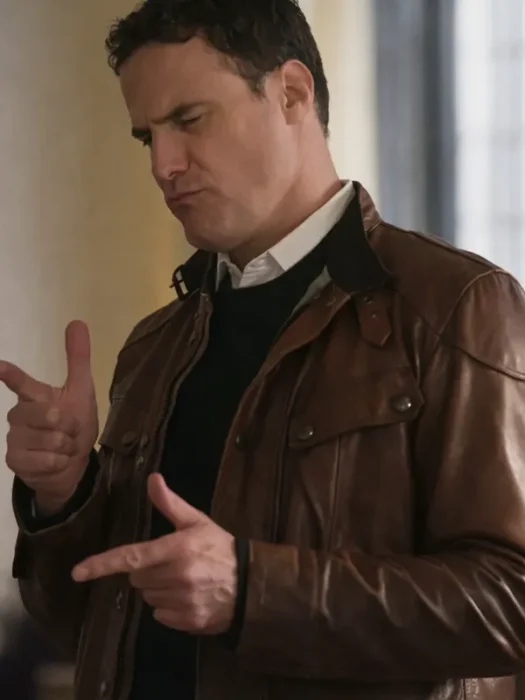 Elsbeth S03 Dominic Fumusa Brown Jacket