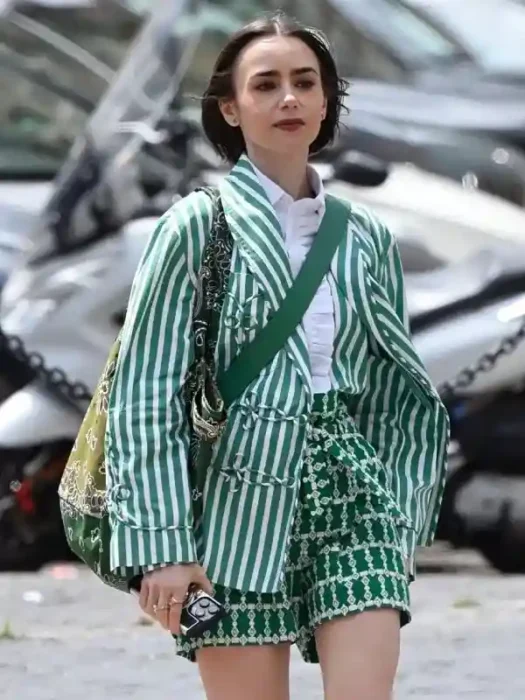 Emily_in_Paris_Lily_Collins_Striped_Green_Blazer
