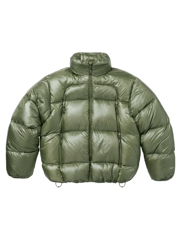 Featherweight Down Puffer Jacket Olive Green