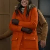 General Hospital S63 Kristen Vaganos Orange Coat