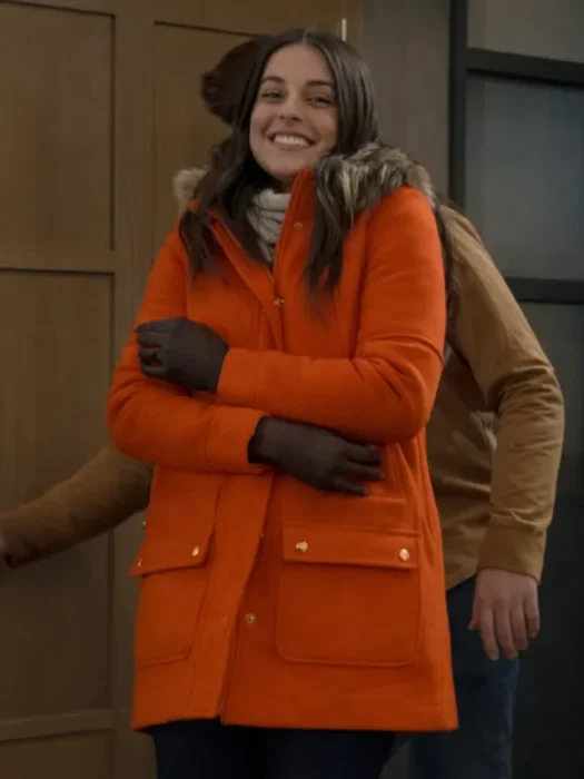 General Hospital S63 Kristen Vaganos Orange Coat