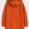 General Hospital S63 Kristen Vaganos Orange Coat Back