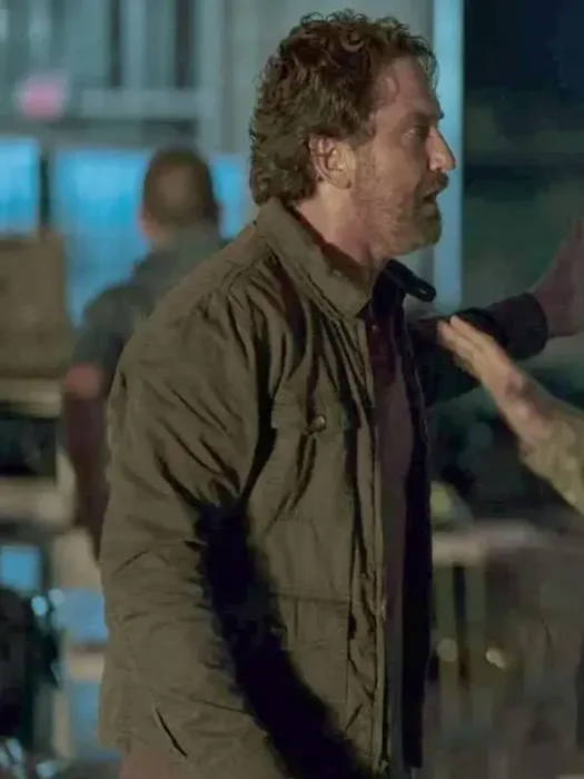 Greenland 2 Migration Gerard Butler Green Jacket
