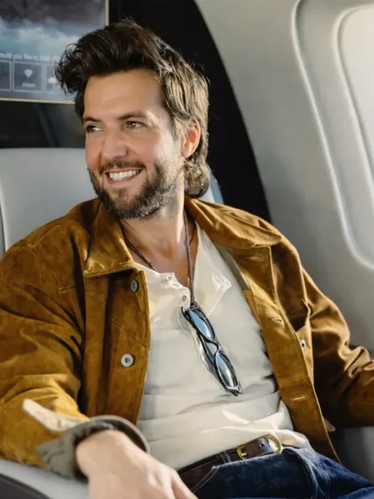 Guy Burnet Landman S02 Brown Jacket