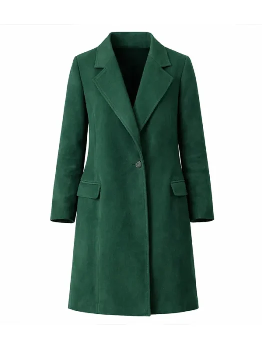 Holliday Grainger The Capture S03 Green Coat