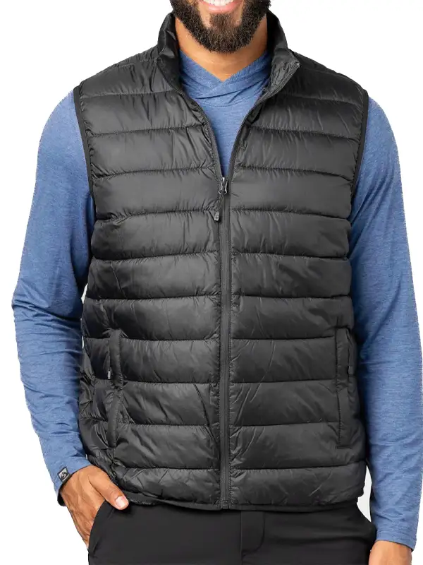 Industry Robert Spearing Black Puffer Vest