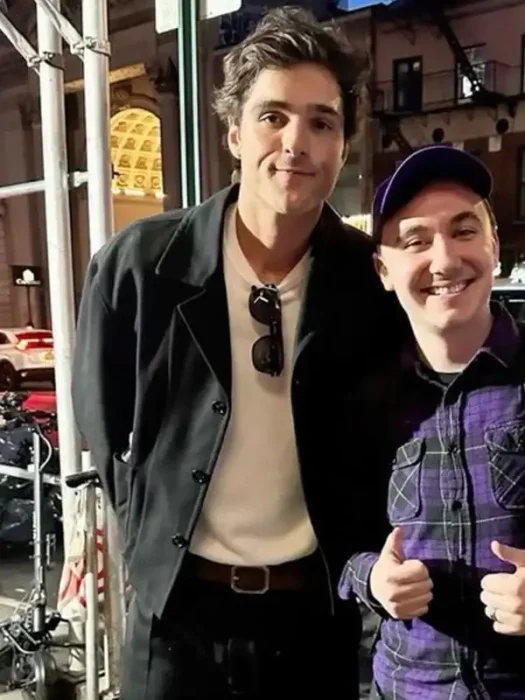 Jacob Elordi Black Cotton Jacket