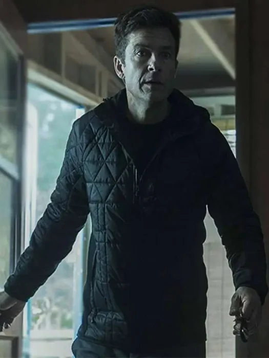 Jason Bateman Ozark Quilted Hooded Jacket