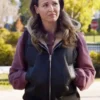 Jocelyn Hudon Chicago Fire Leather Vest