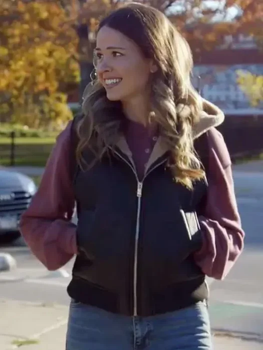 Jocelyn Hudon Chicago Fire S14 Leather Vest